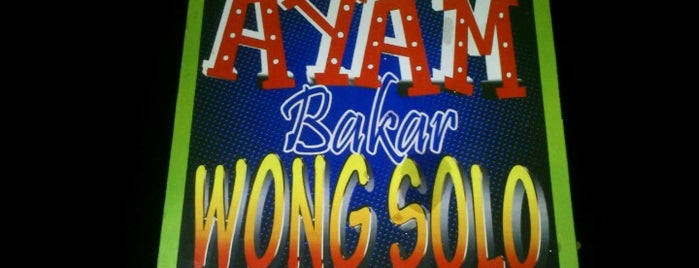 Ayam Bakar Wong Solo is one of hometown.