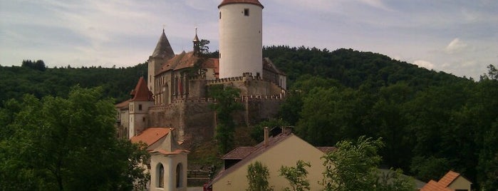Křivoklát Castle is one of České hrady a zámky.