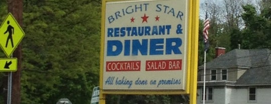 Bright Star Diner is one of Locais curtidos por Rachel.