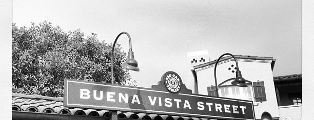 Buena Vista Street is one of Disney California Adventure.