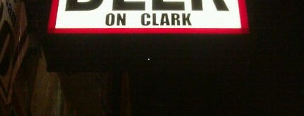 Beer On Clark is one of Official Blackhawks Bars.