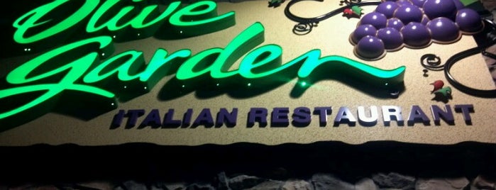 Olive Garden is one of My places.