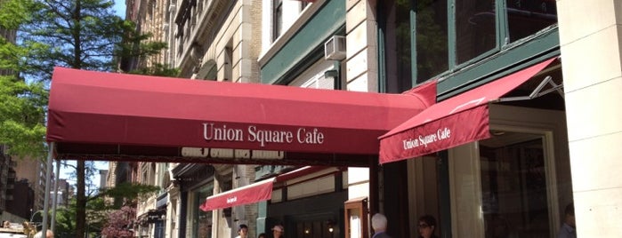 Union Square Cafe is one of NYC Eats.