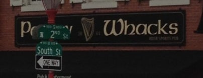 Paddy Whacks Irish Sports Pub is one of PSN Sponsor Bars.