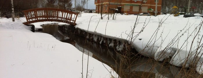 Мост через речку Лобня is one of Лобня.