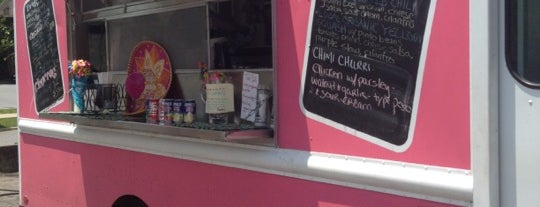Pink Taco Food Truck is one of eats.