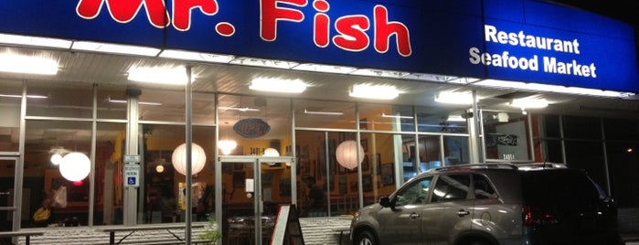 Mr. Fish is one of Orte, die Sandy gefallen.