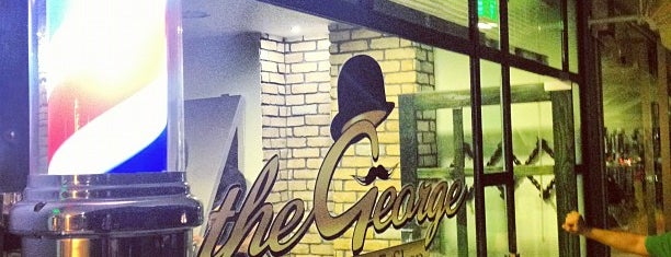 The George Barber & Shop is one of Tempat yang Disukai Lykourgos.