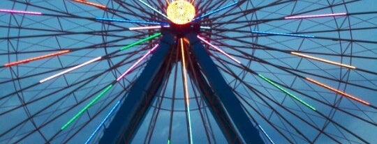 Giant Wheel is one of Cedar Point.