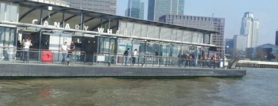 Canary Wharf Pier is one of Docklands Guide.