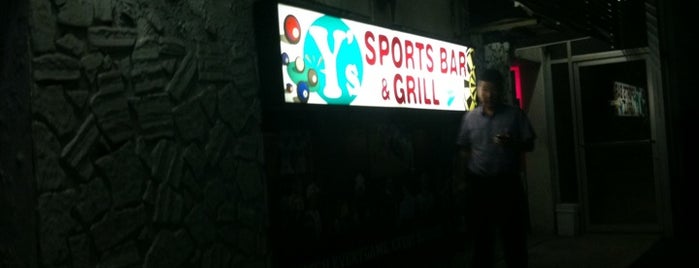 Y's Sports Bar & Grill is one of JRA'nın Beğendiği Mekanlar.