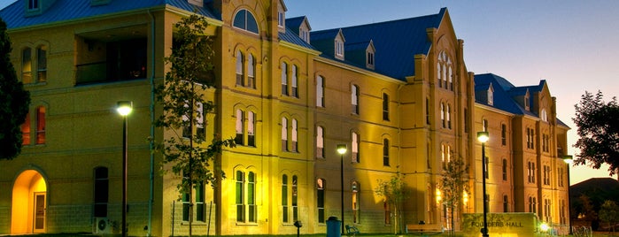 Founders Hall is one of Campus tour.