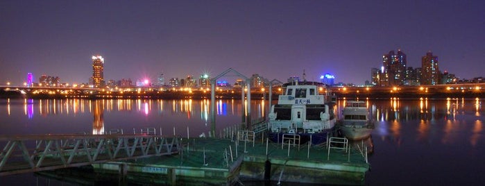 大稻埕 Ta Dao Cheng Riverside Park is one of Nice View @ Taiwan.