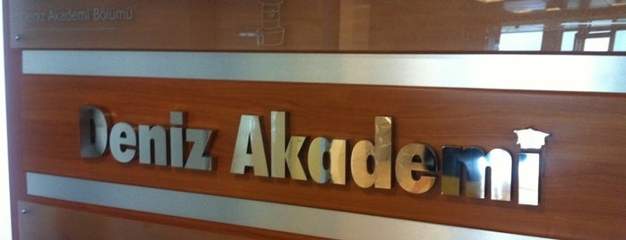 Deniz Akademi is one of Tempat yang Disukai Ilker.