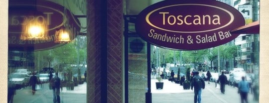 Toscana Sandwich and Salad Bar is one of Bucuresti.