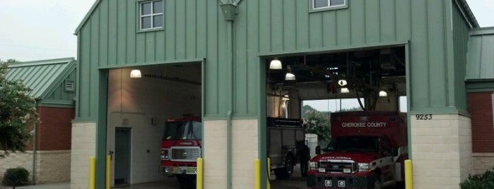 Cherokee County Fire Station 4 is one of Tempat yang Disukai Aimee.