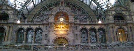 Station Antwerpen-Centraal is one of 80 must see places in Antwerp.