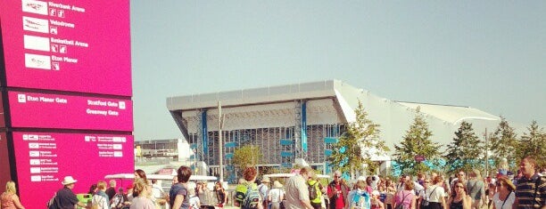 London 2012 Water Polo Arena is one of Olympic Sites.