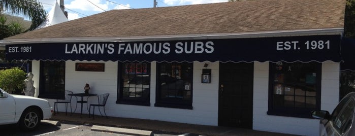 Larkins Famous Subs & Catering is one of Tempat yang Disukai Robert.