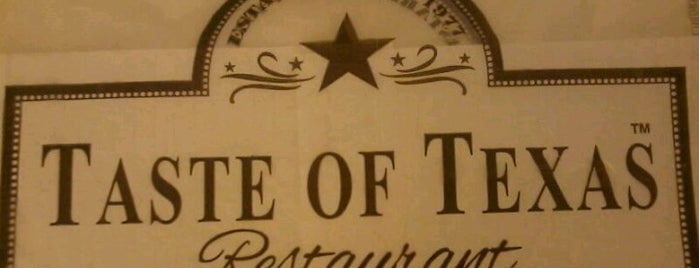 Taste of Texas is one of The 20 best value restaurants in Houston, TX.