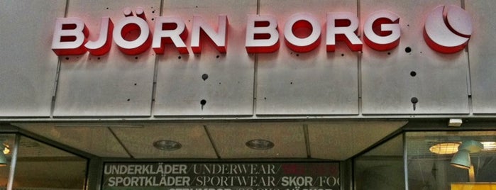 Björn Borg Concept Store is one of Stockholm And More #4sqcities.