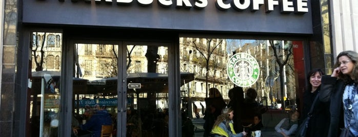 Starbucks is one of Barcelona.