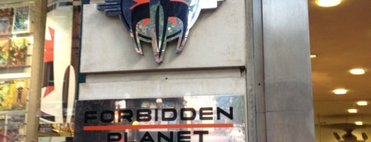 Forbidden Planet is one of London, baby.