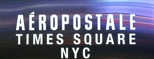Aéropostale is one of NewYork.