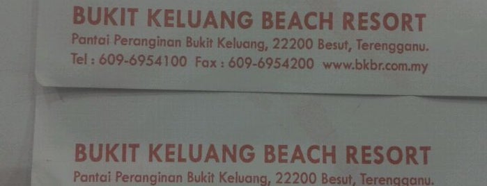 Bukit Keluang Beach Resort is one of @Besut, Terengganu.