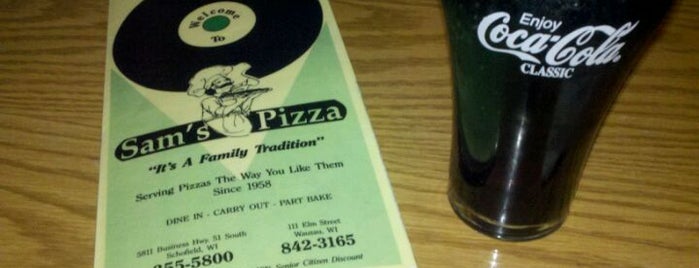 Sam's Pizza is one of Readers' Choice Awards - 2012.