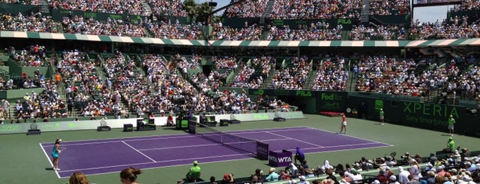 Sony Open Tennis Stadium Court is one of Lieux qui ont plu à Miss Nine.