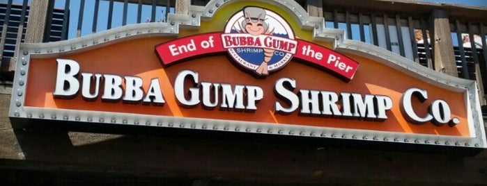 Bubba Gump Shrimp Co. is one of SF TO-DO..