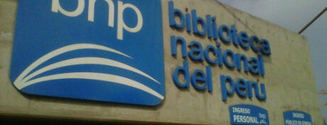 Biblioteca Nacional del Perú is one of C. Culturales, Museos, Teatros y Galerías en Lima.