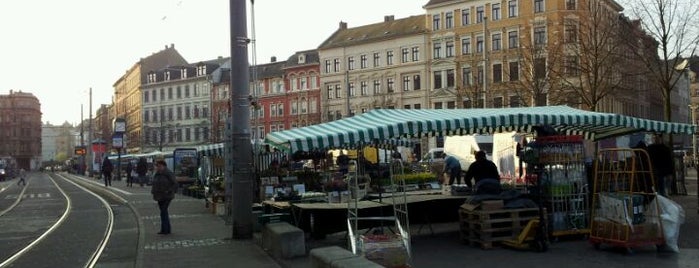 Lindenauer Markt is one of StorefrontSticker #4sqCities: Leipzig.