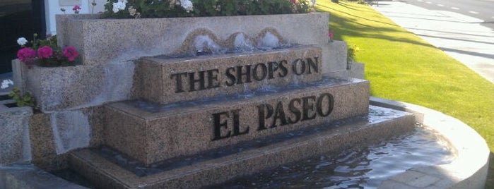 The Shops on El Paseo is one of Desert Divas.