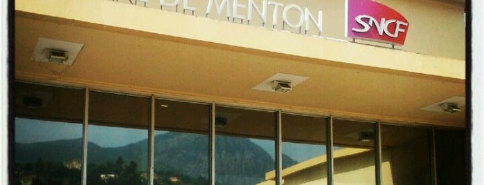 Gare SNCF de Menton is one of Yさんのお気に入りスポット.