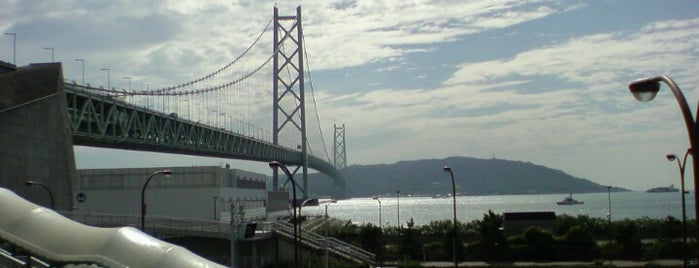 Akashi Kaikyo Bridge is one of Bridges over Beautiful Waters.