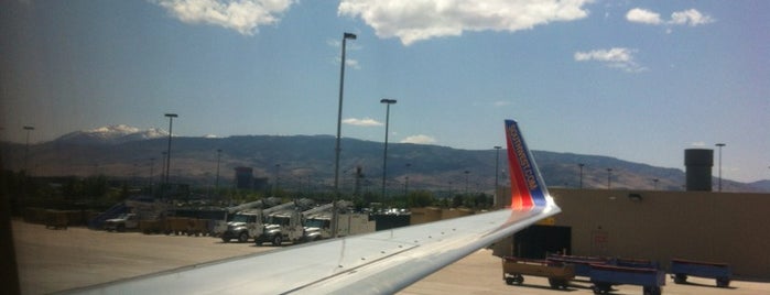 Reno-Tahoe International Airport is one of outside.