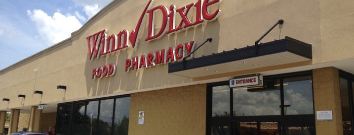 Winn-Dixie is one of visited here.