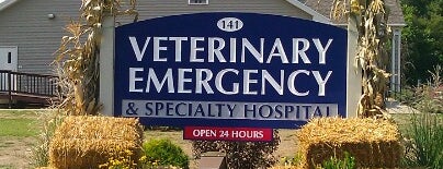 Veterinary Emergency & Specialty Hospital is one of places.