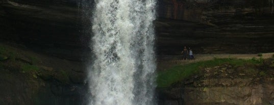 Minnehaha Falls is one of All The Places I Can Think of That I've been.
