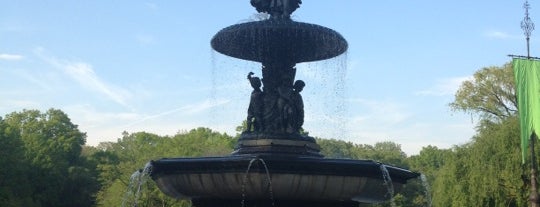 Bethesda Fountain is one of 101 places to see in Manhattan before you die.