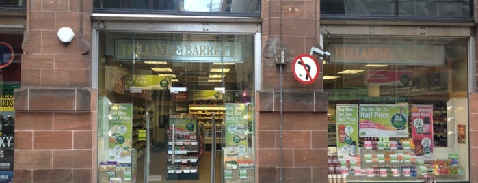 Holland & Barrett is one of Edinburgh.
