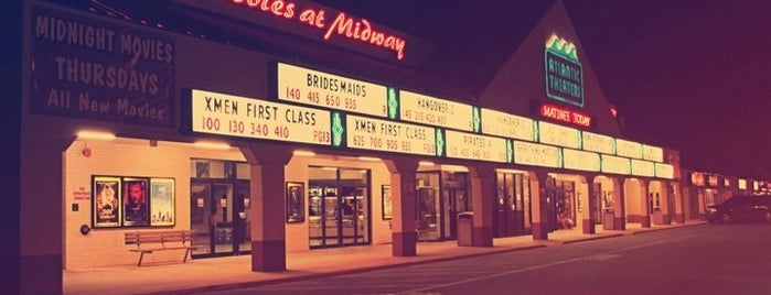 Movies at Midway is one of Delaware spots.