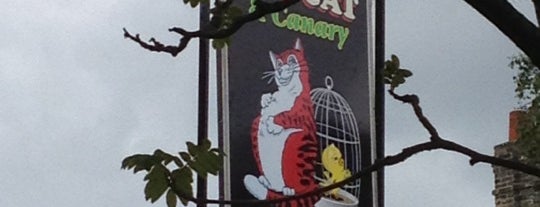 The Fat Cat & Canary is one of สถานที่ที่บันทึกไว้ของ Plwm.