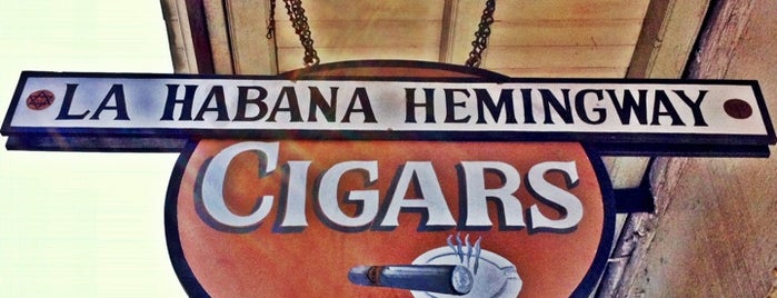 La Habana Hemingway Cigars is one of Lugares guardados de Lee.