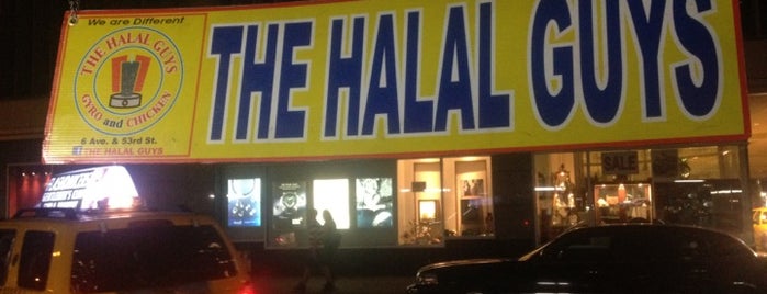 The Halal Guys is one of NYC Food on Wheels.