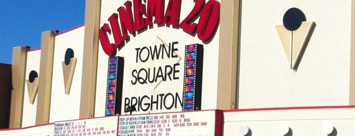 MJR Brighton Towne Square Digital Cinema 20 is one of Tempat yang Disukai Lisa.