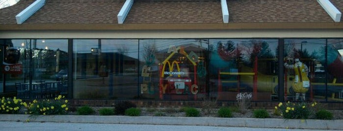 McDonald's is one of Orte, die Morgan gefallen.