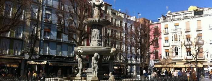 Plaza de Bib-Rambla is one of Granada.